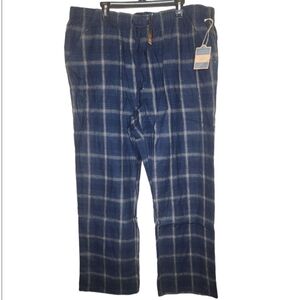 Pendelton Men's Blue Plaid Lounge Pant Size XxL Nwt